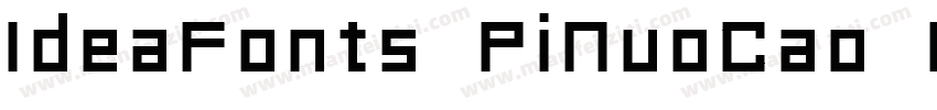 IdeaFonts PiNuoCao 65字体转换
